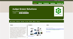 Desktop Screenshot of judgegreensolutions.com